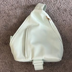 ONE STRAP LIGHT BLUE BAG